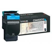 Lexmark C544/546, X544/546 Cartucho toner cian Extra Alto Rendimiento (4K) en Huesoi