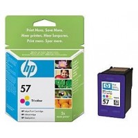 HP Deskjet 5150/5550/5652/5850, PhotoSmart 7150/7350/7345/7530/7550, PSC-1110 Cartucho Color Nº57 en Huesoi