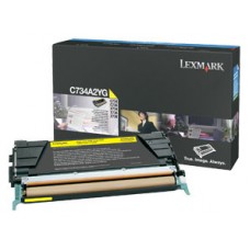 Lexmark C73x, X73x Cartucho de toner amarillo (6K) en Huesoi
