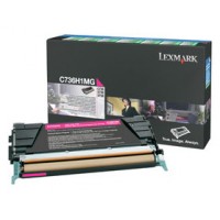 LEXMARK C-736, X-736/738 Toner Magenta Alto rendimiento Retornable en Huesoi