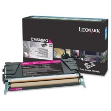LEXMARK  746DN/746DTN/746N/748DE/748DTE/748E Cartucho de toner Magenta Retornable en Huesoi