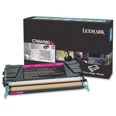 LEXMARK  746DN/746DTN/746N/748DE/748DTE/748E Cartucho de toner Magenta Retornable en Huesoi