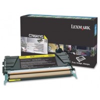 LEXMARK  C746, C748 Cartucho de toner amarillo Retornable en Huesoi