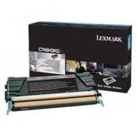 Lexmark C746, C748 Cartucho de toner negro Alto Rendimiento en Huesoi