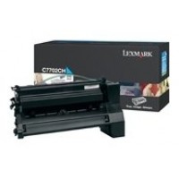 Lexmark C77x Cartucho impresion cian Alto Rendimiento (10K) en Huesoi