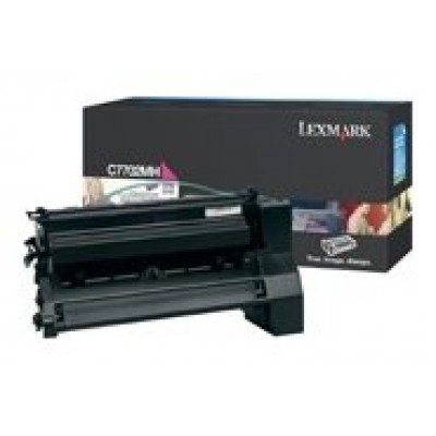 Lexmark C77x Cartucho impresion magenta Alto Rendimiento (10K) en Huesoi