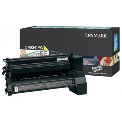 LEXMARK C-780/C-782/X-782 Cartucho de impresion Amarillo retornable (10.000 pag.) en Huesoi
