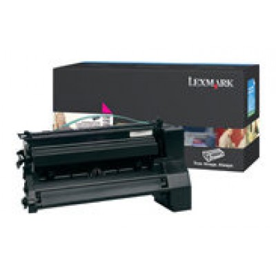 Lexmark C78x Cartucho de impresion magenta Alto Rendimiento (10K) en Huesoi