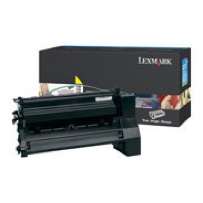 Lexmark C78x Cartucho impresion amarillo Alto Rendimiento (10K) en Huesoi