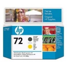 HP Designjet T610/1100 Cabezal Negro mate y Amarillo nº72 en Huesoi