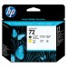HP Designjet T610/1100 Cabezal Negro mate y Amarillo nº72 en Huesoi