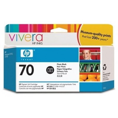 HP Designjet Z2100/Z3100 Nº70 Cartucho Negro Fotografico en Huesoi