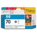 HP Designjet Z3100/Z3200 Nº70 Cartucho Gris en Huesoi