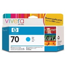 HP Designjet Z2100/Z3100 Nº70 Cartucho Cian en Huesoi