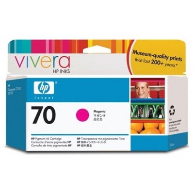HP Designjet Z2100/Z3100 Nº70 Cartucho Magenta en Huesoi