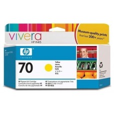 HP Designjet Z2100/Z3100 Nº70 Cartucho Amarillo en Huesoi
