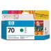 HP Designjet Z3100/Z3200 Nº70 Cartucho verde en Huesoi