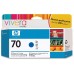 HP Designjet Z3100/Z3200 Nº70 Cartucho Azul en Huesoi