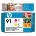 HP Designjet Z6100 cabezal de impresion Magenta y Amarillo nº91 DESC en Huesoi