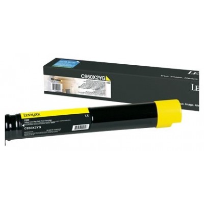 Lexmark C950 Cartucho de toner amarillo Extra Alto Rendimiento en Huesoi