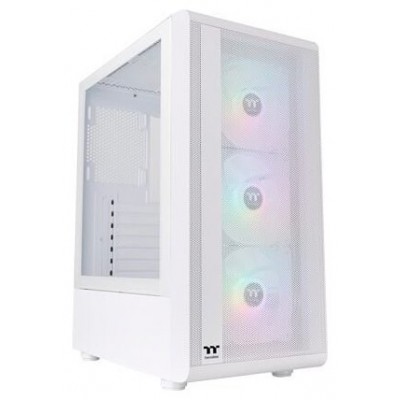 CAJA THERMALTAKE S200 TG ATX 2XUSB 3.0 ARGB SIN FUENTE BLANCO en Huesoi