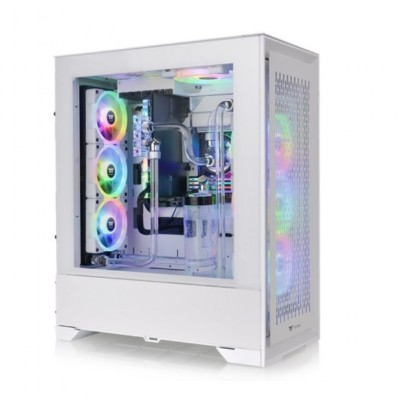 CAJA THERMALTALKE CTE T500 AIR E-ATX 2XUSB 3.2 SIN FUENTE BLANCO en Huesoi