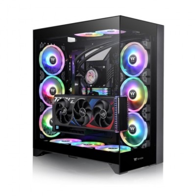 CAJA THERMALTAKE CTE E600 MX BLACK ATX 2XUSB 3.0 SIN FUENTE BLANCO en Huesoi