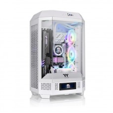 CAJA THERMALTAKE THE TOWER T300 SNOW ATX 2XUSB 3.0 SIN FUENTE BLANCO en Huesoi