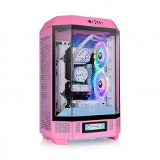 CAJA THERMALTAKE THE TOWER T300 M-ATX BUBBLE PINK ATX 2XUSB 3.0 SIN FUENTE ROSA en Huesoi