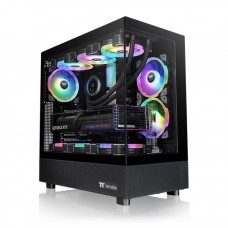 CAJA THERMALTAKE VIEW 270 TG BLACK ATX 2XUSB 3.2 SIN FUENTE NEGRO en Huesoi