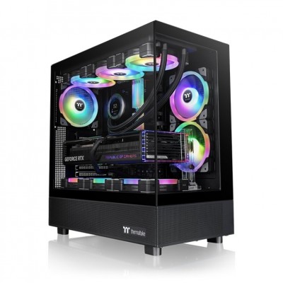 CAJA THERMALTAKE VIEW 270 TG BLACK ATX 2XUSB 3.2 SIN FUENTE NEGRO en Huesoi