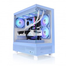 CAJA THERMALTAKE VIEW 270 TG HYDRANGEA ARGB ATX 2XUSB 3.2 SIN FUENTE AZUL en Huesoi