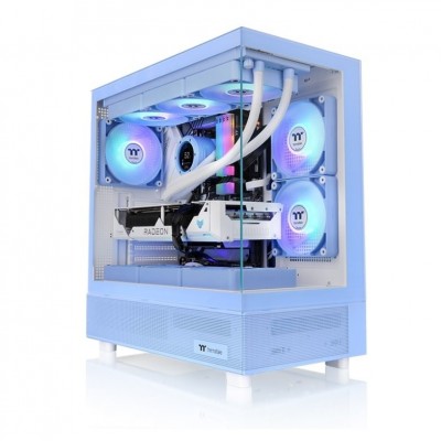 CAJA THERMALTAKE VIEW 270 TG HYDRANGEA ARGB ATX 2XUSB 3.2 SIN FUENTE AZUL en Huesoi