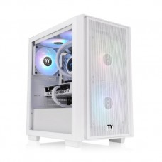 CAJA THERMALTAKE VERSA H16 TG ARGB M-ATX 3XVENTX120 MM SN FUENTE BLANCO en Huesoi