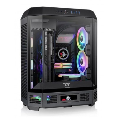 CAJA THERMALTAKE THE TOWER T600 ATX 2XUSB 3.0 SIN FUENTE NEGRO en Huesoi