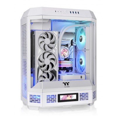 CAJA THERMALTAKE THE TOWER T600 ATX 2XUSB 3.0 SIN FUENTE BLANCO en Huesoi