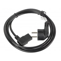 CABLE DE ALIMENTACION LANBERG SCHUKO CEE 7/7 A IEC320 C13 ACODADO 3M en Huesoi