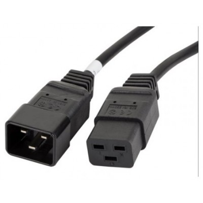 CABLE ALIMENTACION LANBERG IEC320 C19 A IEC320 C20 VDE 1.8M en Huesoi