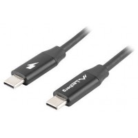 CABLE LANBERG USB C MACHO/MACHO 0.5M QUICK CHARGE NEGRO en Huesoi