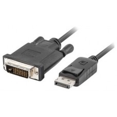 CABLE DISPLAYPORT LANBERG MACHO/DVI-D MACHO 24+1 1.8M NEGRO en Huesoi