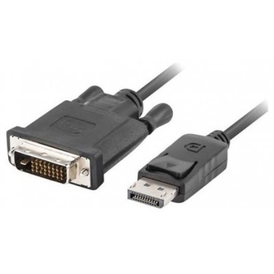 CABLE DISPLAYPORT LANBERG MACHO/DVI-D MACHO 24+1 1.8M NEGRO en Huesoi