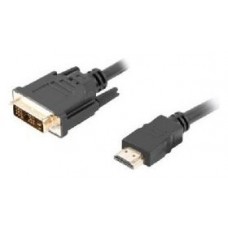 CABLE HDMI LANBERG MACHO/DVI-D 18+1 MACHO SINGLE LINK 1.8M NEGRO en Huesoi