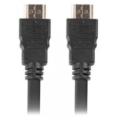 CABLE HDMI LANBERG MACHO/MACHO V1.4 ALTA VELOCIDAD 0.5M NEGRO en Huesoi