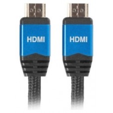 CABLE HDMI LANBERG MACHO/MACHO V2.0 CU 4K PREMIUM 1M NEGRO en Huesoi