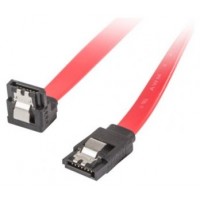 CABLE SATA III LANBERG 6GB/S HEMBRA HEMBRA ANGULO CLIP METAL 0.5M en Huesoi