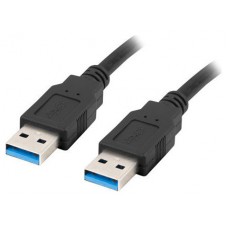 CABLE USB 3.0 LANBERG MACHO/MACHO 1.8M NEGRO en Huesoi