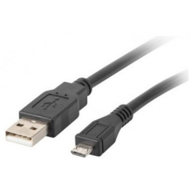 CABLE USB LANBERG 2.0 MACHO/MICRO USB MACHO 1M NEGRO en Huesoi