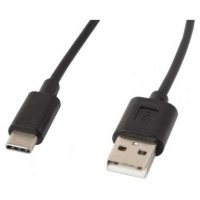 CABLE USB LANBERG 2.0 MACHO/USB C MACHO 1.8M NEGRO en Huesoi