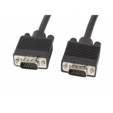 CABLE VGA LANBERG MACHO/MACHO FERRITA 3M NEGRO en Huesoi