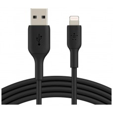 CABLE BELKIN CAA001BT1MBK  LIGHTNING A USB-A BOOST en Huesoi